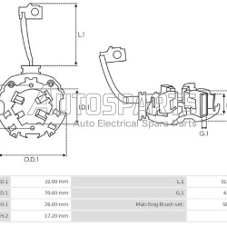 77572.1 - GEBE, ΨΥΚΤΡΟΘΗΚΗ ΜΙΖΑΣ BOSCH 12V START-STOP 6 ΚΑΡΒΟΥΝΑ