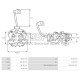 77246.1 - GEBE, ΨΥΚΤΡΟΘΗΚΗ ΜΙΖΑΣ BOSCH 24V (BSX202-203)