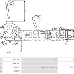 77263.1 - GEBE, ΨΥΚΤΡΟΘΗΚΗ ΜΙΖΑΣ DELCO REMY 12V (RX912)