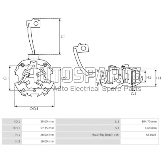 IA6739 - PROTECH, ΨΥΚΤΡΟΘΗΚΗ ΜΙΖΑΣ DELCO REMY 12V (RX912)