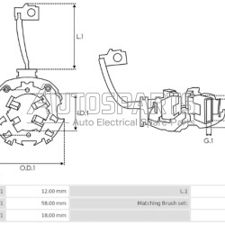 IB6532 - PROTECH, ΨΥΚΤΡΟΘΗΚΗ ΜΙΖΑΣ DENSO 12V (JASX105-106)