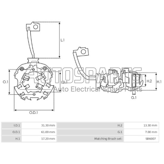 IA6772 - PROTECH, ΨΥΚΤΡΟΘΗΚΗ ΜΙΖΑΣ DENSO 12V (JASX52) 4 ΚΑΡΒΟΥΝΑ