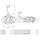 77141.1 - GEBE, ΨΥΚΤΡΟΘΗΚΗ ΜΙΖΑΣ HITACHI 12V (JASX80-81) 2 ΚΑΡΒΟΥΝΑ