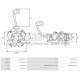 IA6726 - PROTECH, ΨΥΚΤΡΟΘΗΚΗ ΜΙΖΑΣ MARELLI 12V (MASX15-16) FIAT 