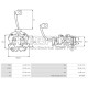 77526.1 - GEBE, ΨΥΚΤΡΟΘΗΚΗ ΜΙΖΑΣ MITSUBISHI 12V (JASX44-28)