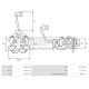 SBH5004 - AS-PL, ΨΥΚΤΡΟΘΗΚΗ ΜΙΖΑΣ MITSUBISHI 12V (JASX70) 4 ΚΑΡΒΟΥΝΑ