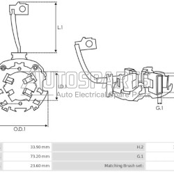232000 - CARGO, ΨΥΚΤΡΟΘΗΚΗ ΜΙΖΑΣ MITSUBISHI 12V (JASX98-99) 2 ΚΑΡΒΟΥΝΑ 