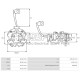 SBH5027 - AS-PL, ΨΥΚΤΡΟΘΗΚΗ ΜΙΖΑΣ MITSUBISHI 24V (JASX103-104)