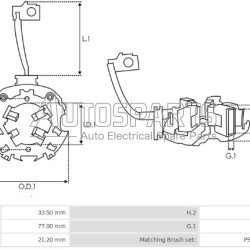 594780 - VALEO, ΨΥΚΤΡΟΘΗΚΗ ΜΙΖΑΣ VALEO (PSX161) (2 ΚΑΡΒΟΥΝΑ)