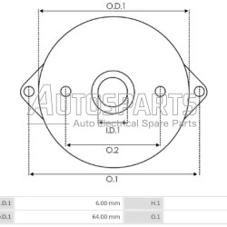 77604.1 - GEBE, ΨΥΚΤΡΟΘΗΚΗ ΜΙΖΑΣ VALEO 12V (PSX169-170)
