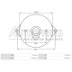 77604.1 - GEBE, ΨΥΚΤΡΟΘΗΚΗ ΜΙΖΑΣ VALEO 12V (PSX169-170)