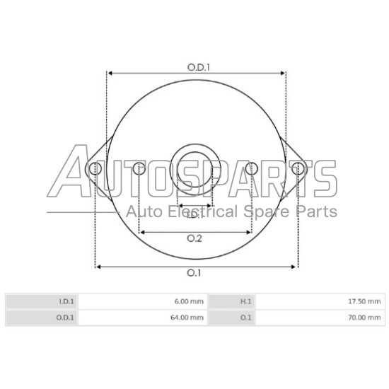 77603.1 - GEBE, ΨΥΚΤΡΟΘΗΚΗ ΜΙΖΑΣ VALEO 12V (PSX169-170)