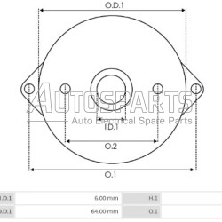 594651 - VALEO, ΨΥΚΤΡΟΘΗΚΗ ΜΙΖΑΣ VALEO 12V (PSX169-170)