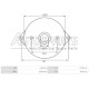 594651 - VALEO, ΨΥΚΤΡΟΘΗΚΗ ΜΙΖΑΣ VALEO 12V (PSX169-170)