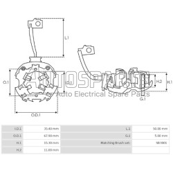 1250303 - ΨΥΚΤΡΟΘΗΚΗ ΜΙΖΑΣ VALEO KOREA 12V HYUNDAI, KIA