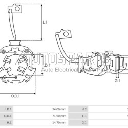 235390 - CARGO, ΨΥΚΤΡΟΘΗΚΗ ΜΙΖΑΣ VALEO KOREA 12V HYUNDAI, KIA
