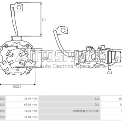 IA6793 - PROTECH, ΨΥΚΤΡΟΘΗΚΗ ΜΙΖΑΣ VALEO KOREA 12V HYUNDAI, KIA