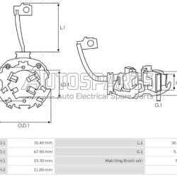 SBH3012 - AS-PL, ΨΥΚΤΡΟΘΗΚΗ ΜΙΖΑΣ VALEO KOREA 12V HYUNDAI, KIA