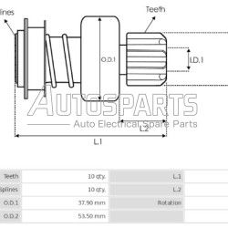 139653 - CARGO, ΓΡΑΝΑΖΙ 10Δ 40Δ DENSO TOYOTA HILUX