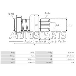 1015624 - POWERMAX, ΓΡΑΝΑΖΙ 10Δ BELARUS 4 ΚΑΡΕ MTZ50, MTZ52