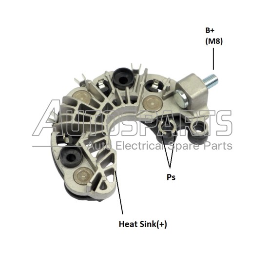 IA4446 - PROTECH, ΑΝΟΡΘΩΣΗ ΔΥΝΑΜΟΥ VALEO 111mm 50Amp