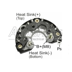 F00M133246 - BOSCH, ΑΝΟΡΘΩΣΗ ΔΥΝΑΜΟΥ BOSCH 120mm 50Amp 
