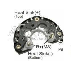 F00M133246 - BOSCH, ΑΝΟΡΘΩΣΗ ΔΥΝΑΜΟΥ BOSCH 120mm 50Amp 