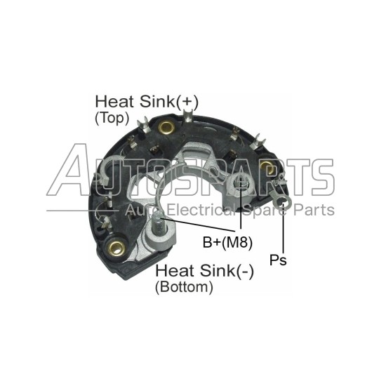 F00M133224 - BOSCH, ΑΝΟΡΘΩΣΗ ΔΥΝΑΜΟΥ BOSCH 120mm 50Amp