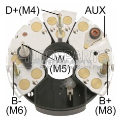 136832 - CARGO, ΑΝΟΡΘΩΣΗ ΔΥΝΑΜΟΥ BOSCH 120mm 50Amp