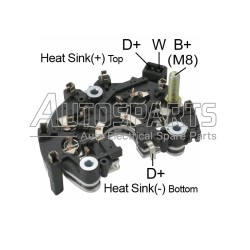138077 - CARGO, ΑΝΟΡΘΩΣΗ ΔΥΝΑΜΟΥ BOSCH 112mm 50Amp
