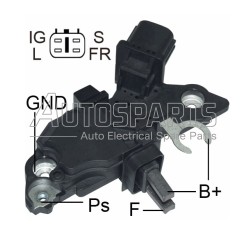 VR-B243 - MOBILETRON, ΑΥΤΟΜΑΤΟΣ ΔΥΝΑΜΟΥ BOSCH 14V TOYOTA (4 ΦΙΣ)