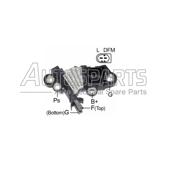 F00M346137 - BOSCH, ΑΥΤΟΜΑΤΟΣ ΔΥΝΑΜΟΥ BOSCH 14V VW, SKODA