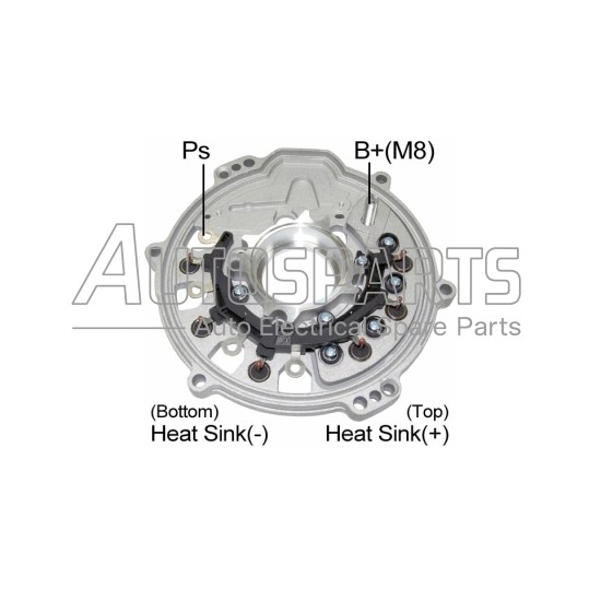 333715 - CARGO, ΑΝΟΡΘΩΣΗ ΔΥΝΑΜΟΥ BOSCH 130mm / 170mm 6-70Amp  