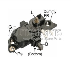 1.6021.1 - GEBE, ΑΥΤΟΜΑΤΟΣ ΔΥΝΑΜΟΥ BOSCH 14V OPEL