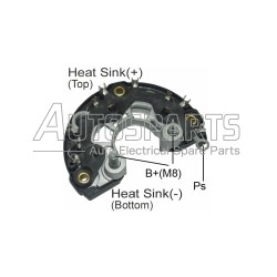 235051 - CARGO, ΑΝΟΡΘΩΣΗ ΔΥΝΑΜΟΥ BOSCH 120mm 50Amp