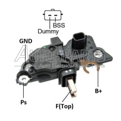 F00M144131 - BOSCH, ΑΥΤΟΜΑΤΟΣ ΔΥΝΑΜΟΥ BOSCH 14V RENAULT 