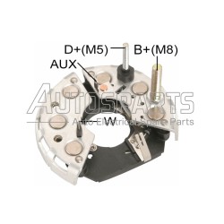 1.6526.1 - GEBE, ΑΝΟΡΘΩΣΗ ΔΥΝΑΜΟΥ BOSCH 114mm 35Amp 