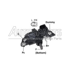 1986AE0063 - BOSCH, ΑΥΤΟΜΑΤΟΣ ΔΥΝΑΜΟΥ BOSCH 14V VW GROUP 