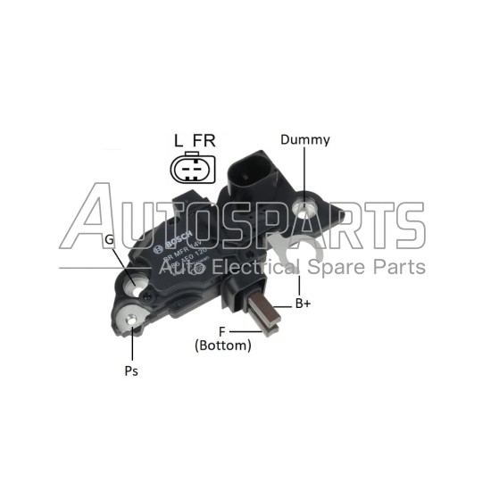 1986AE0120 - BOSCH, ΑΥΤΟΜΑΤΟΣ ΔΥΝΑΜΟΥ BOSCH 14V VW GROUP 