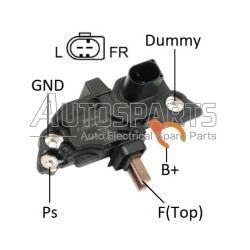 1986AE0110 - BOSCH, ΑΥΤΟΜΑΤΟΣ ΔΥΝΑΜΟΥ BOSCH 14V VW GROUP