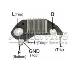 IA4507 - PROTECH, ΑΥΤΟΜΑΤΟΣ ΔΥΝΑΜΟΥ DELCO 14V OPEL