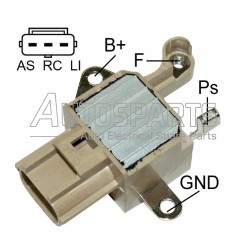 VR-H2005-96 - MOBILETRON, ΑΥΤΟΜΑΤΟΣ ΔΥΝΑΜΟΥ DENSO 14V FORD 