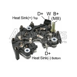 RB-122H - MOBILETRON, ΑΝΟΡΘΩΣΗ ΔΥΝΑΜΟΥ BOSCH 112mm 50Amp