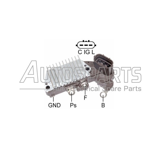 VR-H2005-77 - MOBILETRON, ΑΥΤΟΜΑΤΟΣ ΔΥΝΑΜΟΥ DENSO 14V ISUZU VR-H2005-77 - MOBILETRON, ΑΥΤΟΜΑΤΟΣ ΔΥΝΑΜΟΥ DENSO 14V ISUZU